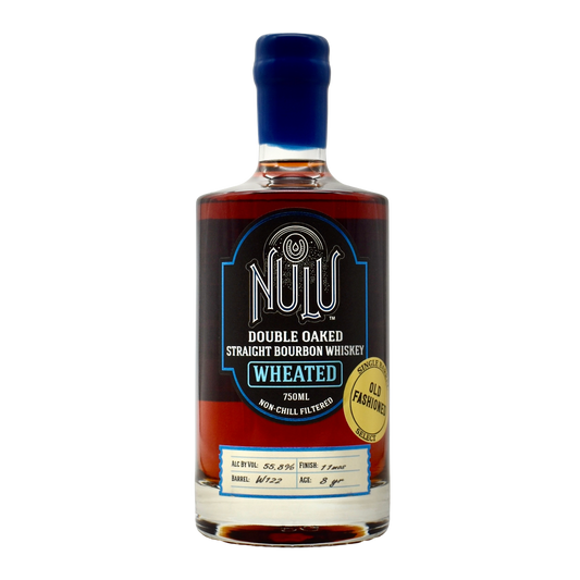 Nulu Bourbon Double Oaked Wheated Single Barrel Bourbon 750ml