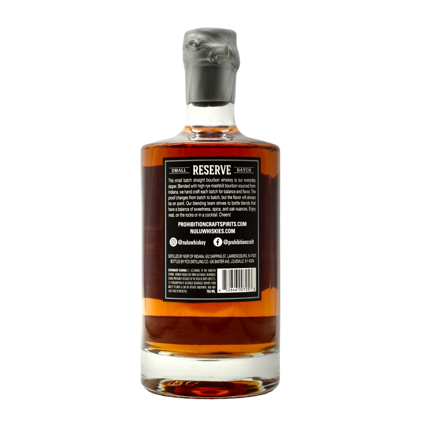 Nulu Bourbon Reserve 750ml