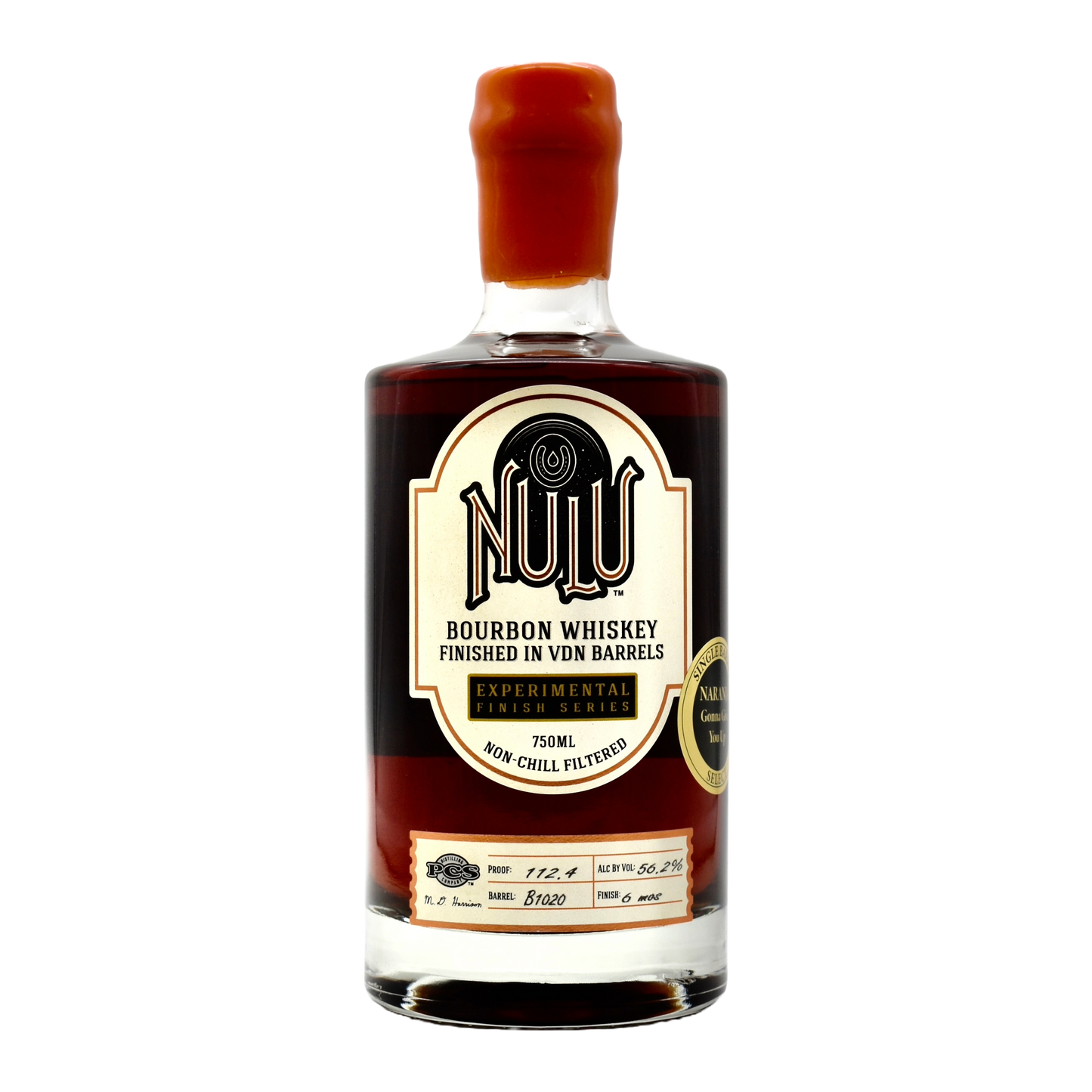 Nulu Experimental Bourbon VDN Cask Barrel Select B1020 112.4pf 750ml