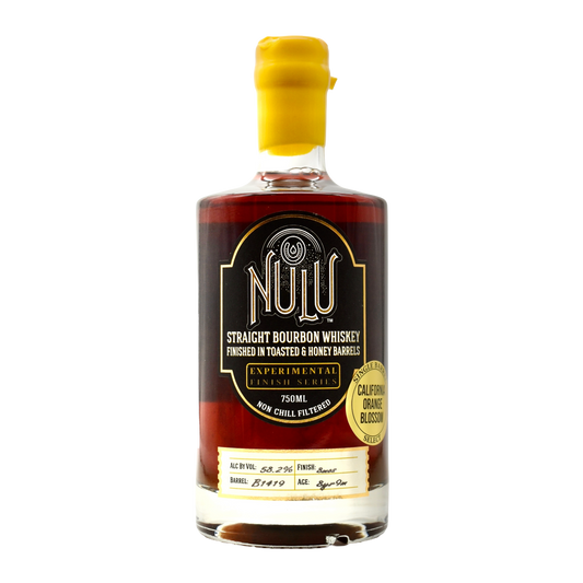 Nulu Toasted Honey Finished Bourbon "California Orange Blossom" 750ml