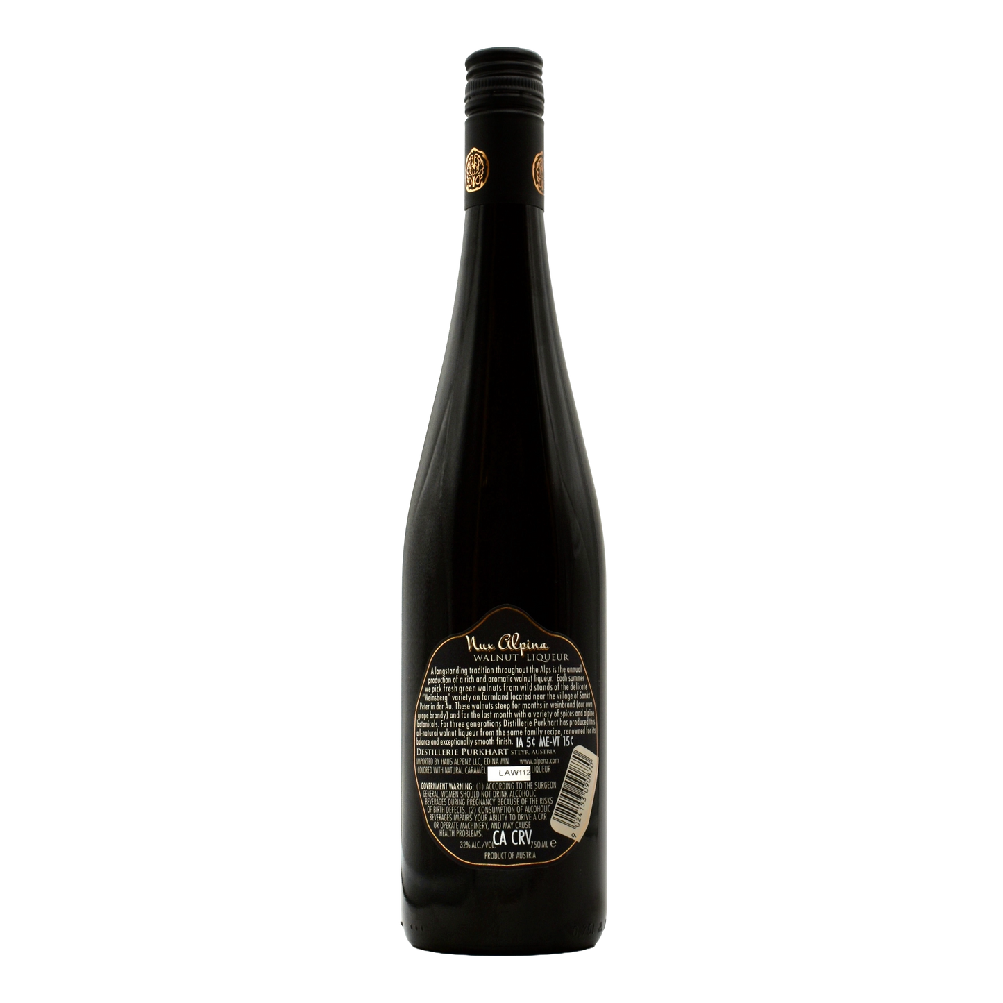 Nux Alpina Walnut Liqueur 750ml