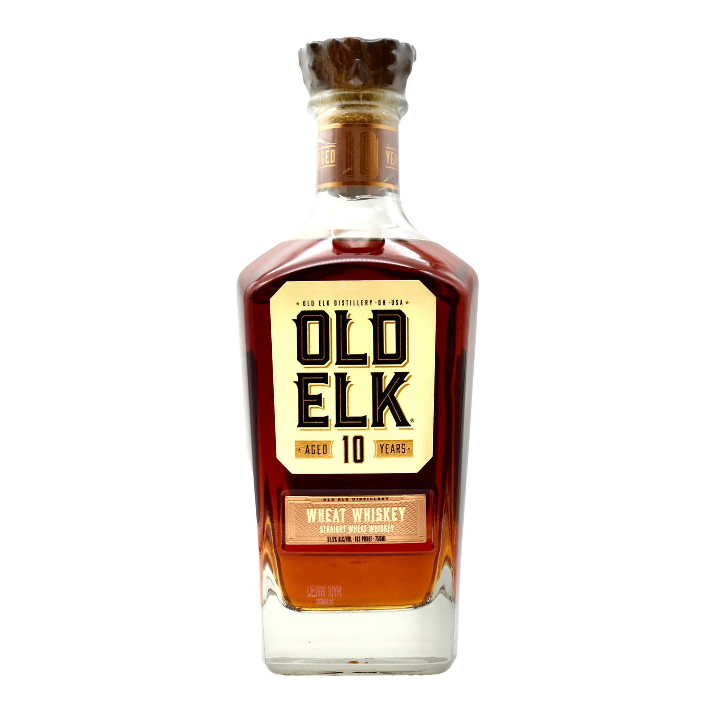 Old Elk Straight Wheat Whiskey 10 Year