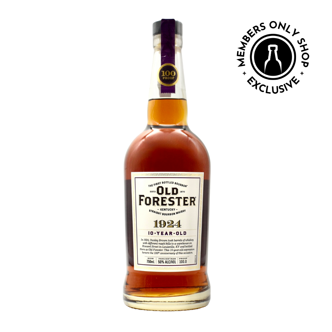 Old Forester 10 Year Bourbon 1924 750ml [MEMBERS ONLY]