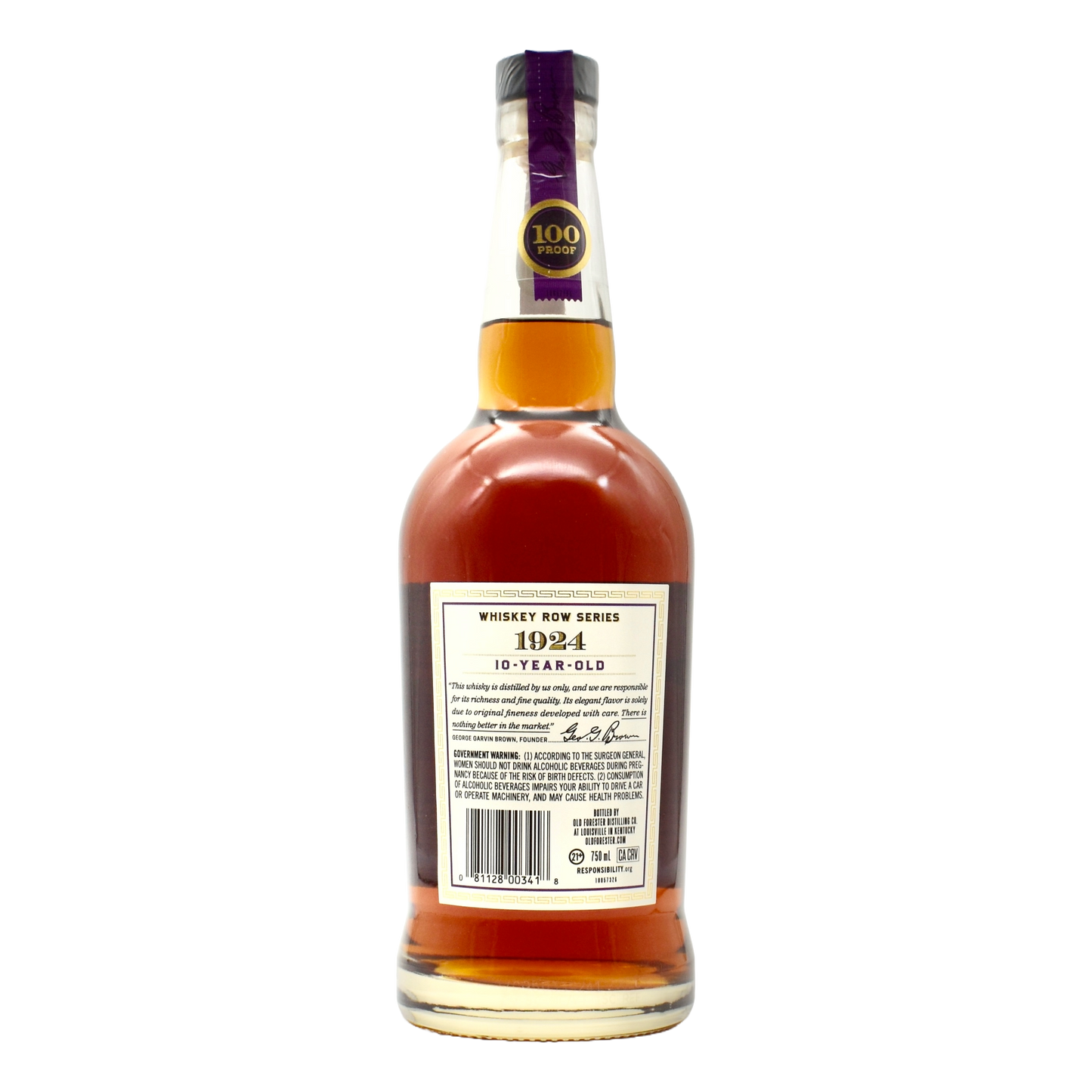 Old Forester 10 Year Bourbon 1924 750ml