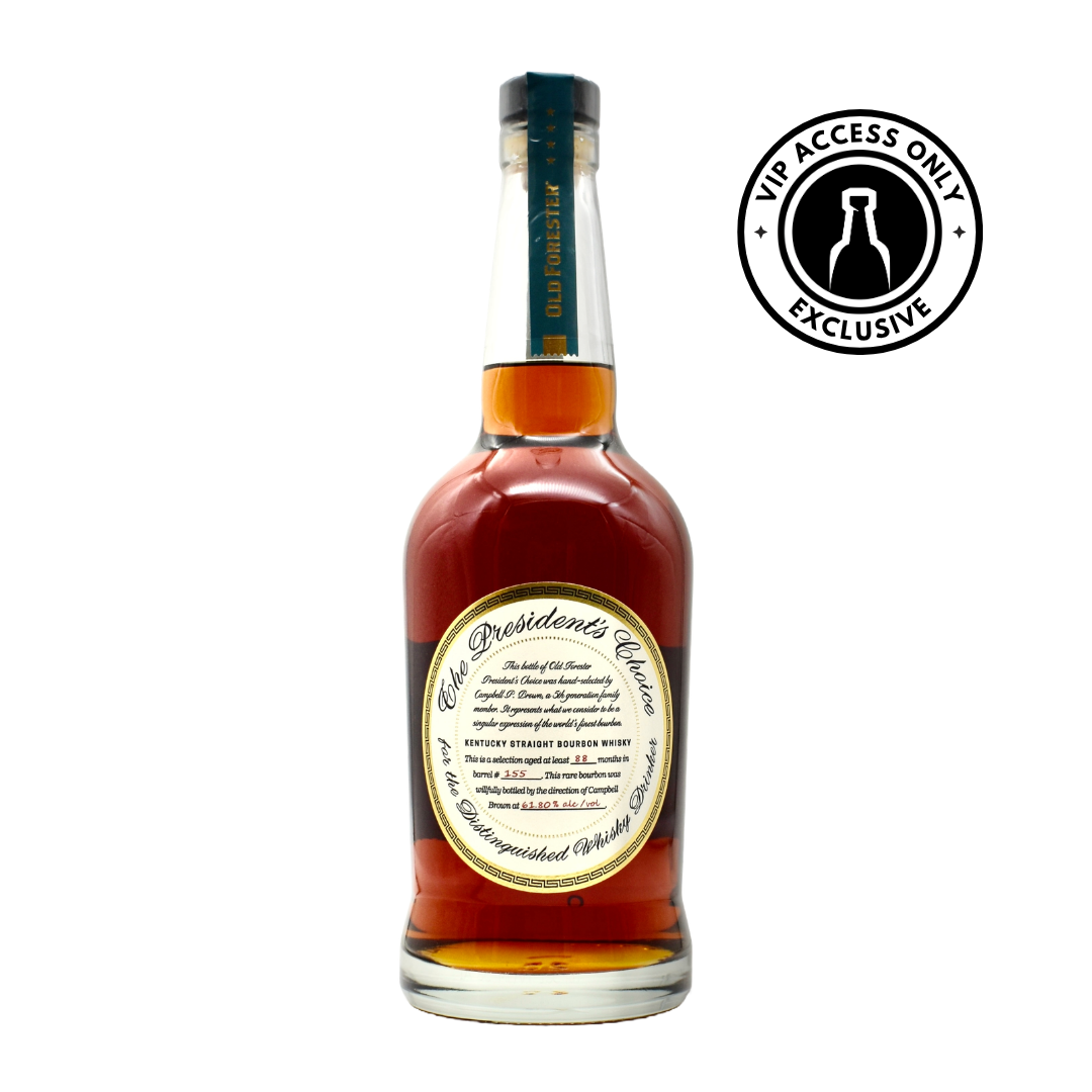 Old Forester President's Choice Bourbon 750ml | VIP Access