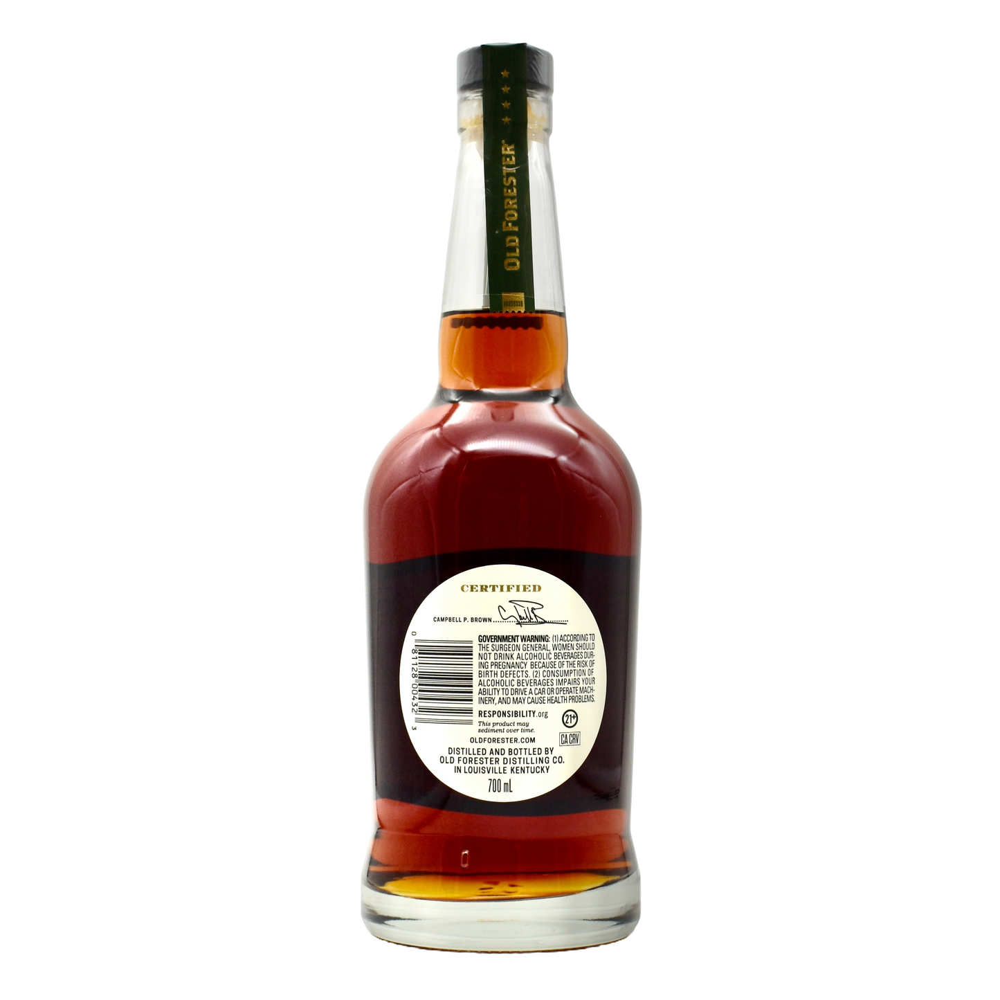 Old Forester President's Choice Rye 750ml | VIP Access
