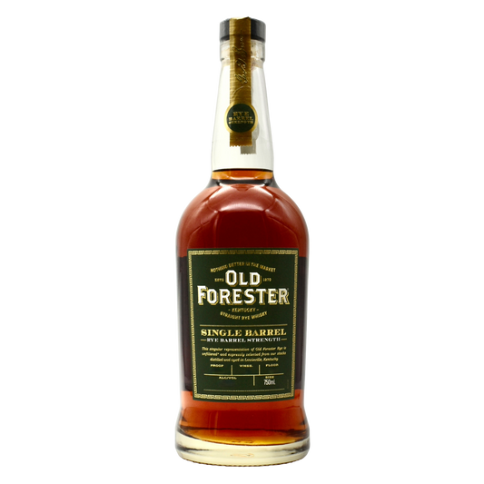 Old Forester Single Barrel Barrel Strength Rye Whiskey 750ml [MEMBERS ONLY]