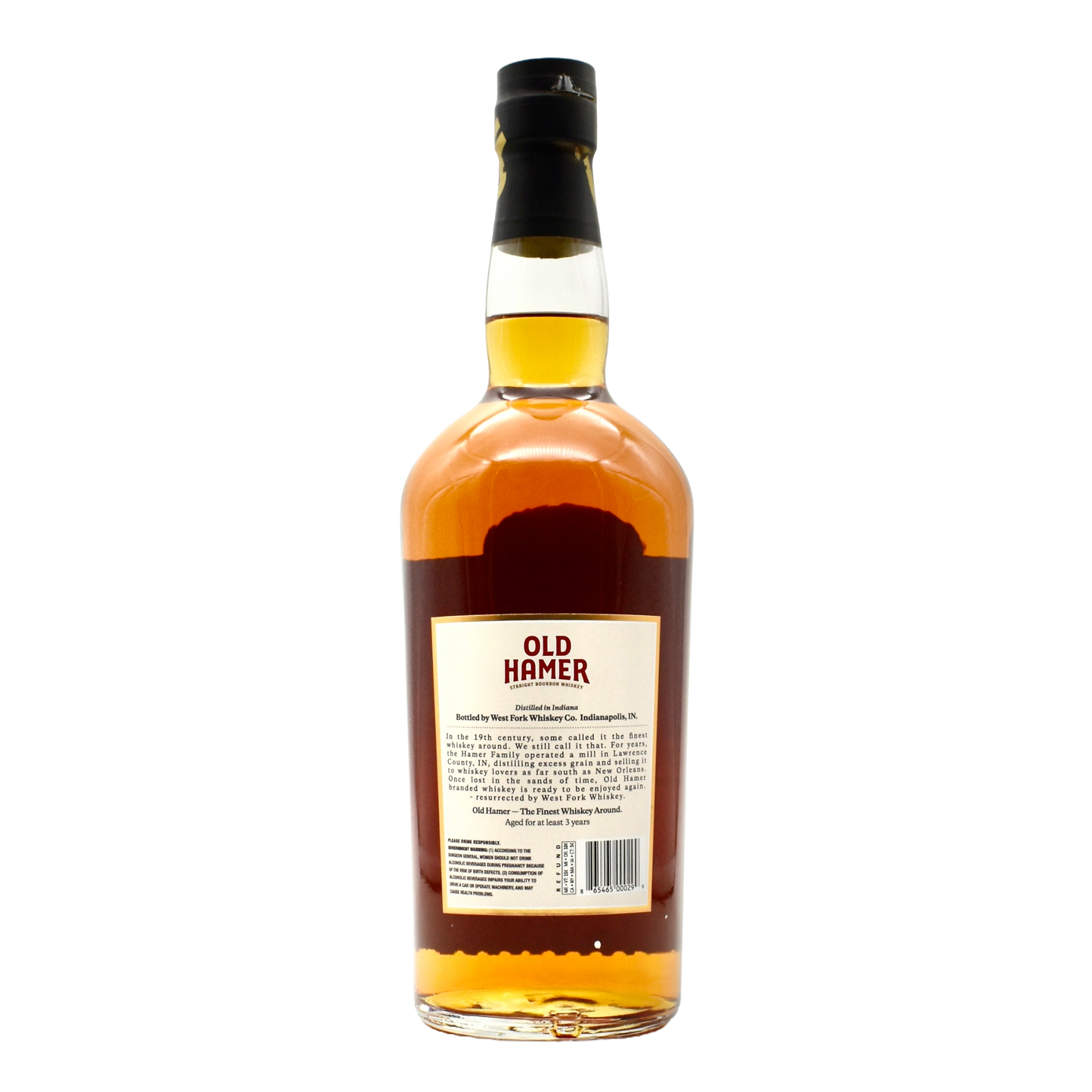 Old Hamer Straight Bourbon 80 Proof 750ml