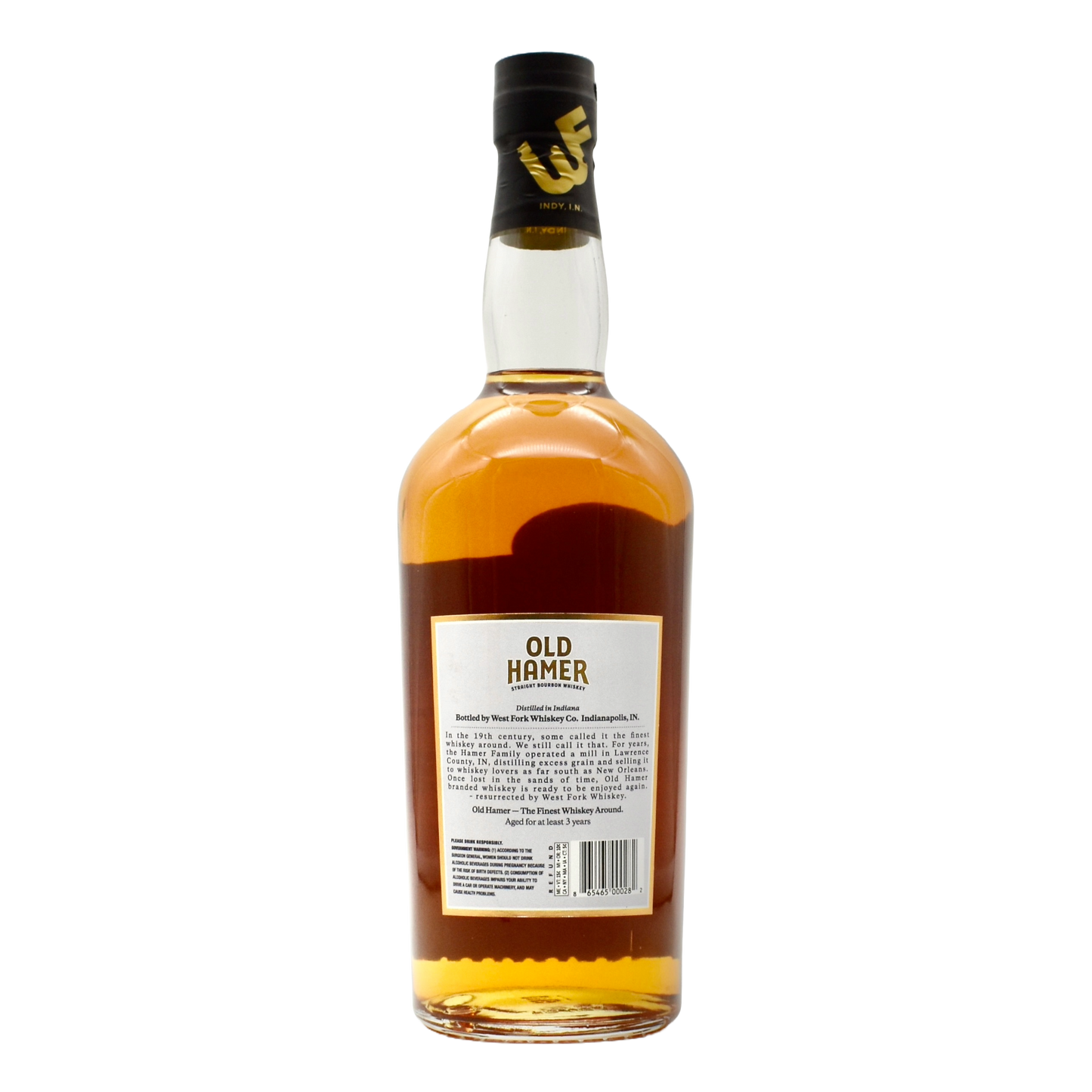 Old Hamer Straight Bourbon Cask Strength 750ml