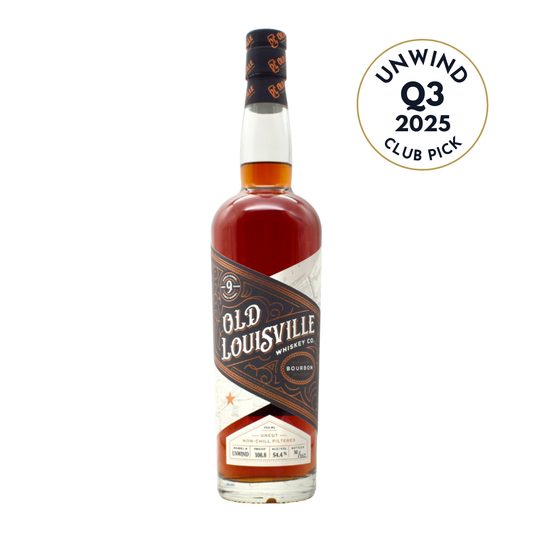 Old Louisville Bourbon 9 Year Double Oaked Single Barrel 750ml - Selected by Unwind