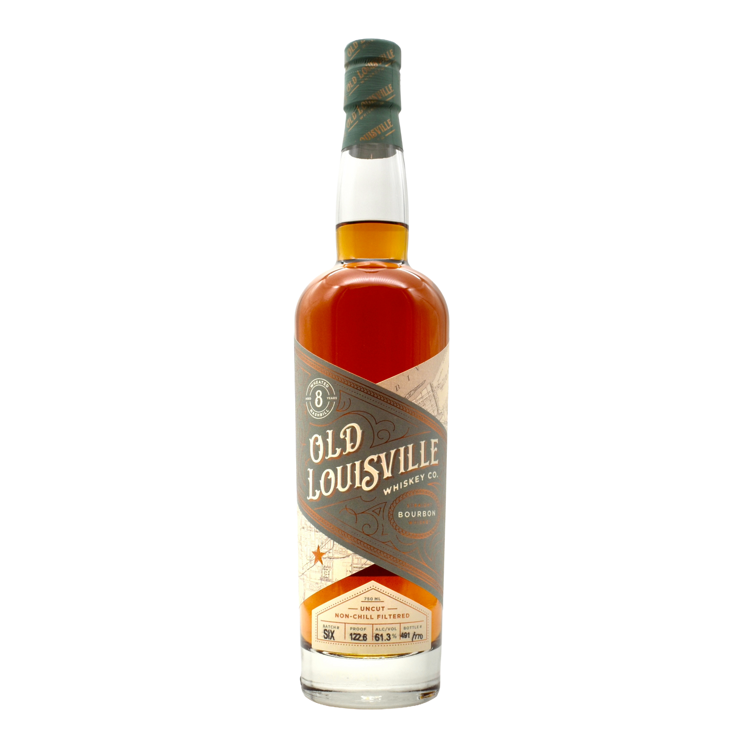 Old Louisville Wheated Bourbon 122.6 Proof Batch SIX 750ml