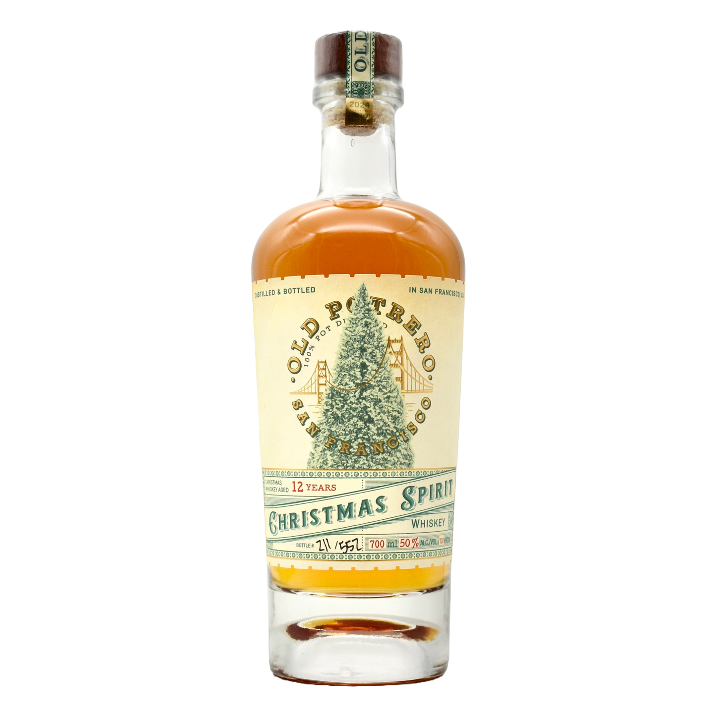 Old Potrero Christmas Spirit Whiskey 12 Year 750ml