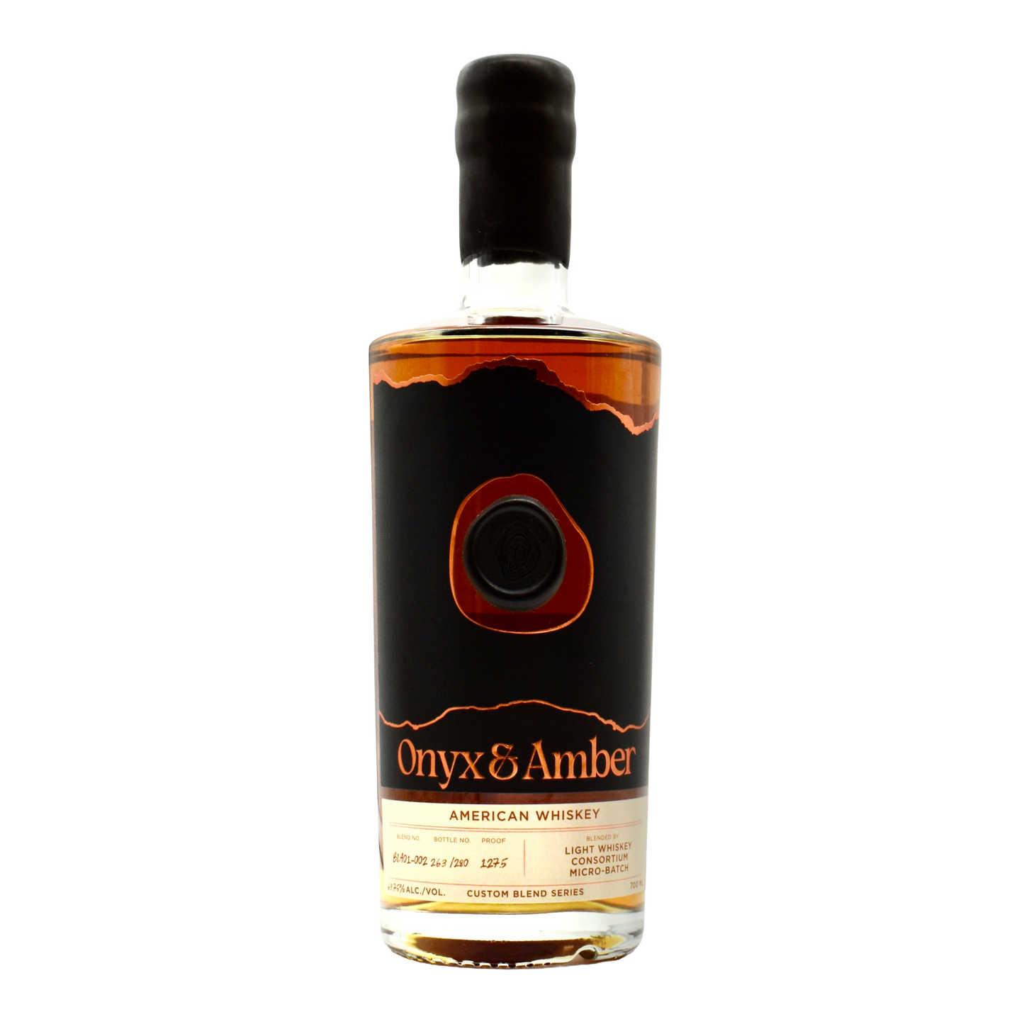 Onyx & Amber 20 Year American Whiskey | Light Whiskey Consortium