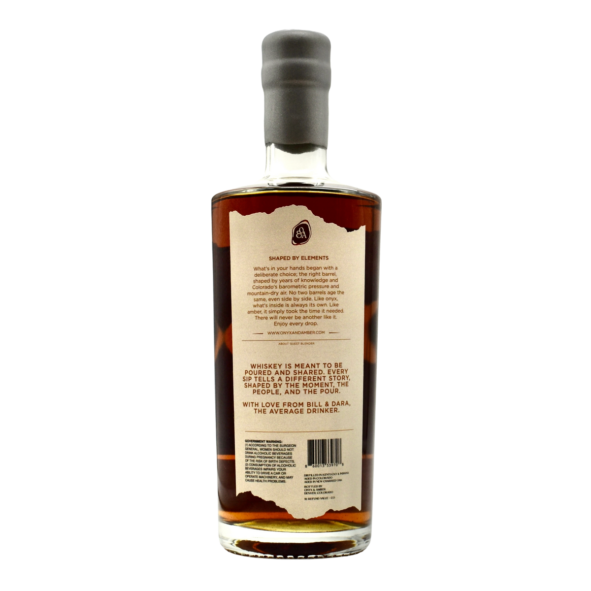 Onyx & Amber Bourbon Guest Blender #2