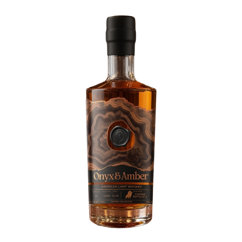 Onyx & Amber Copper Buffalo 2 American Light Whiskey 700ml