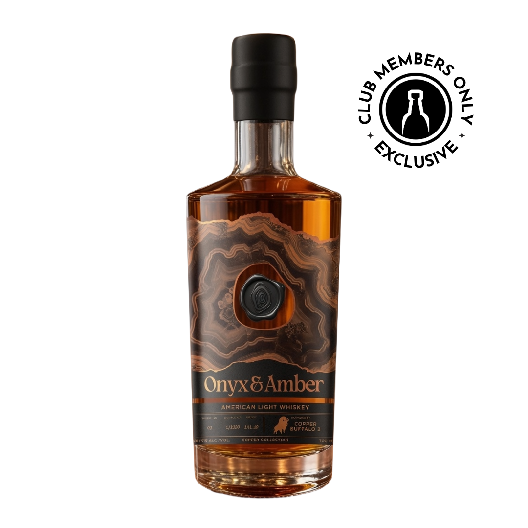 Onyx & Amber Copper Buffalo 2 American Light Whiskey 700ml | Club Members Only