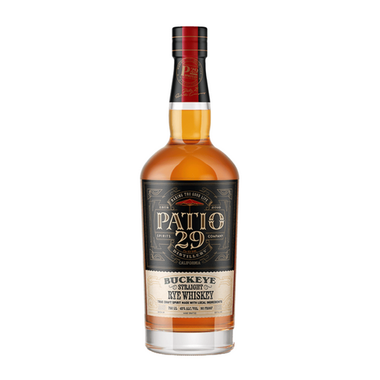 Patio29 Buckeye Straight Rye Whiskey