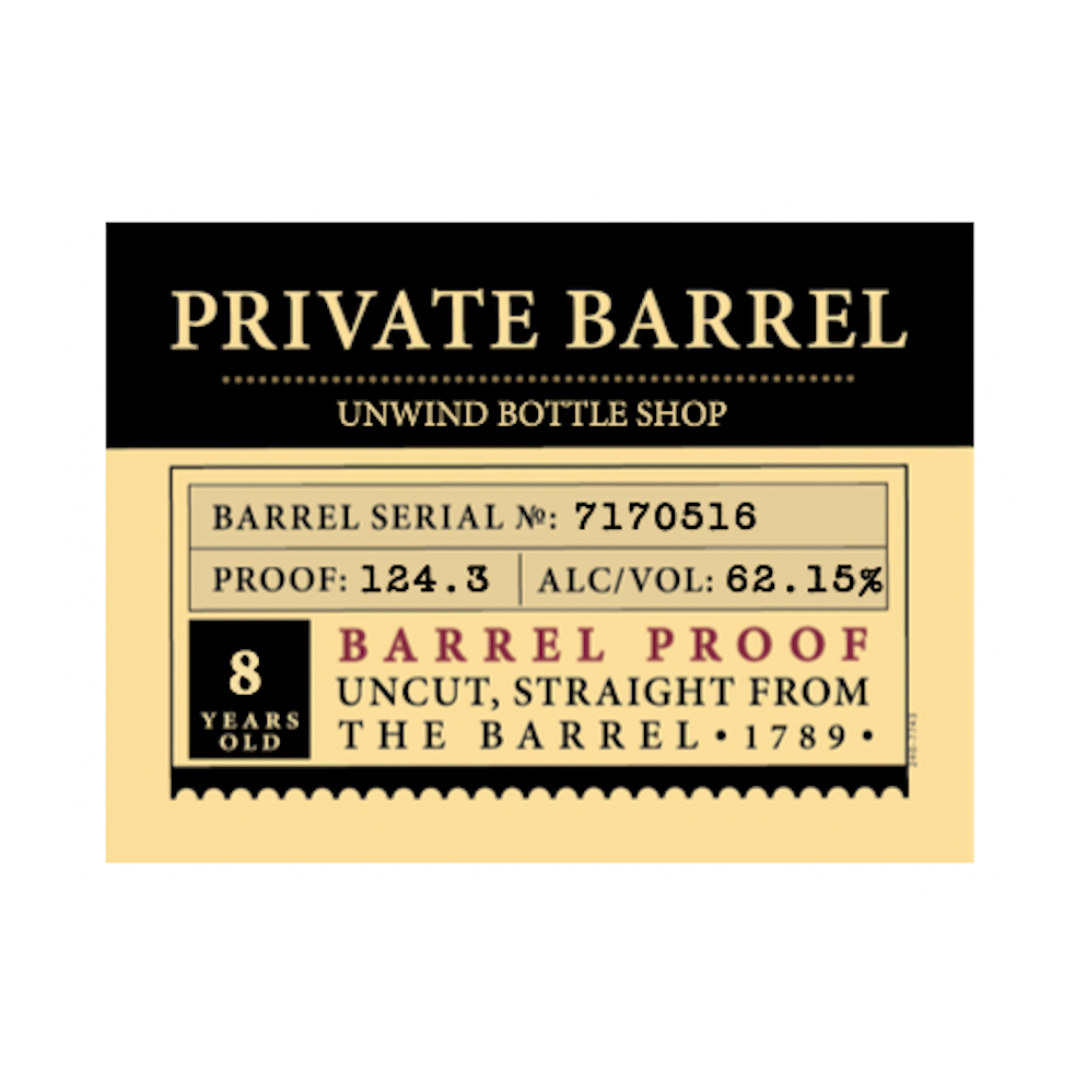 Elijah Craig Barrel Proof Single Barrel Bourbon 750ml [Unwind Store Pick]