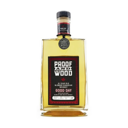 Proof & Wood Good Day 21 Yr Canadian Whiskey 700ml