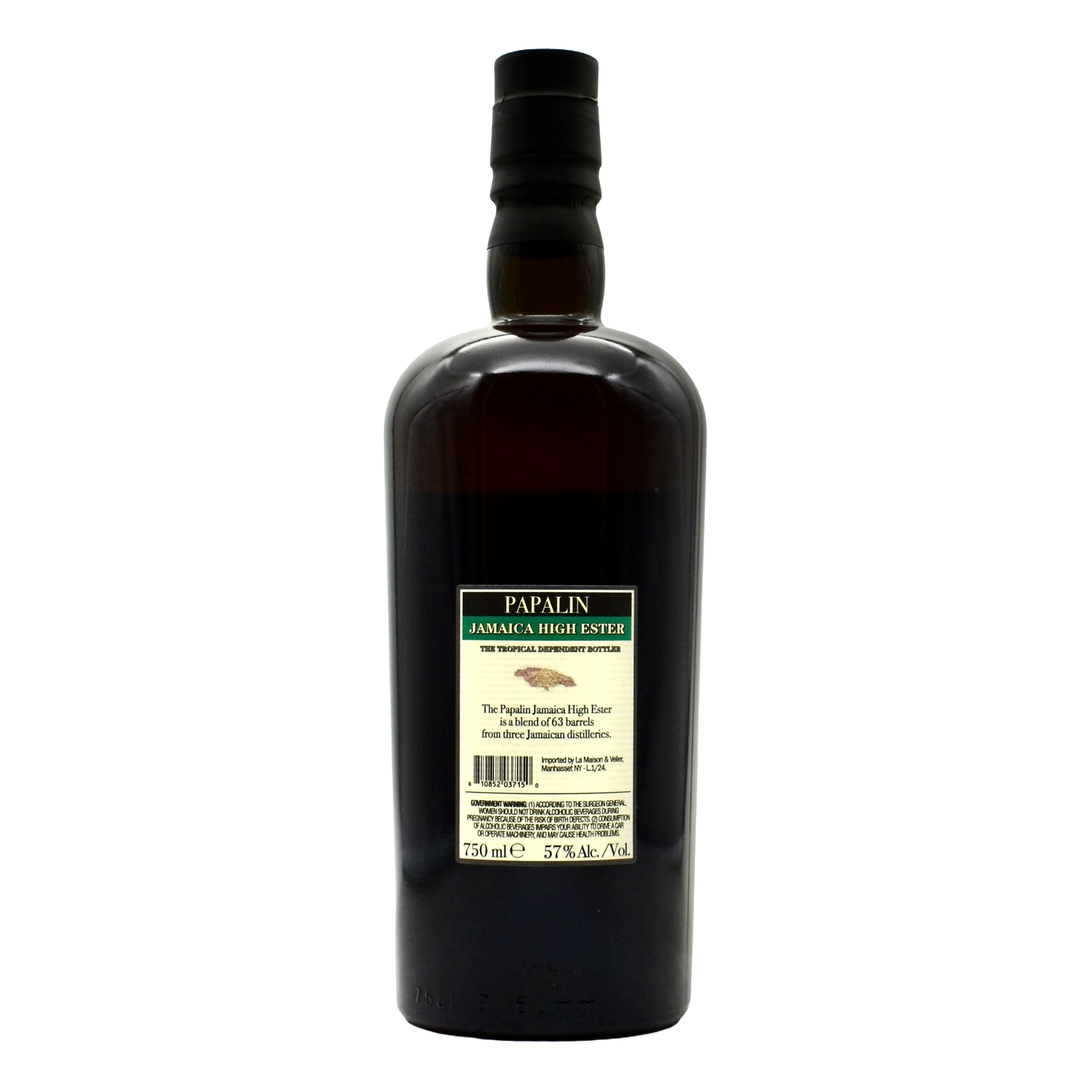 Papalin 5 Year Jamaica High Ester Original Vatted Rum 750ml