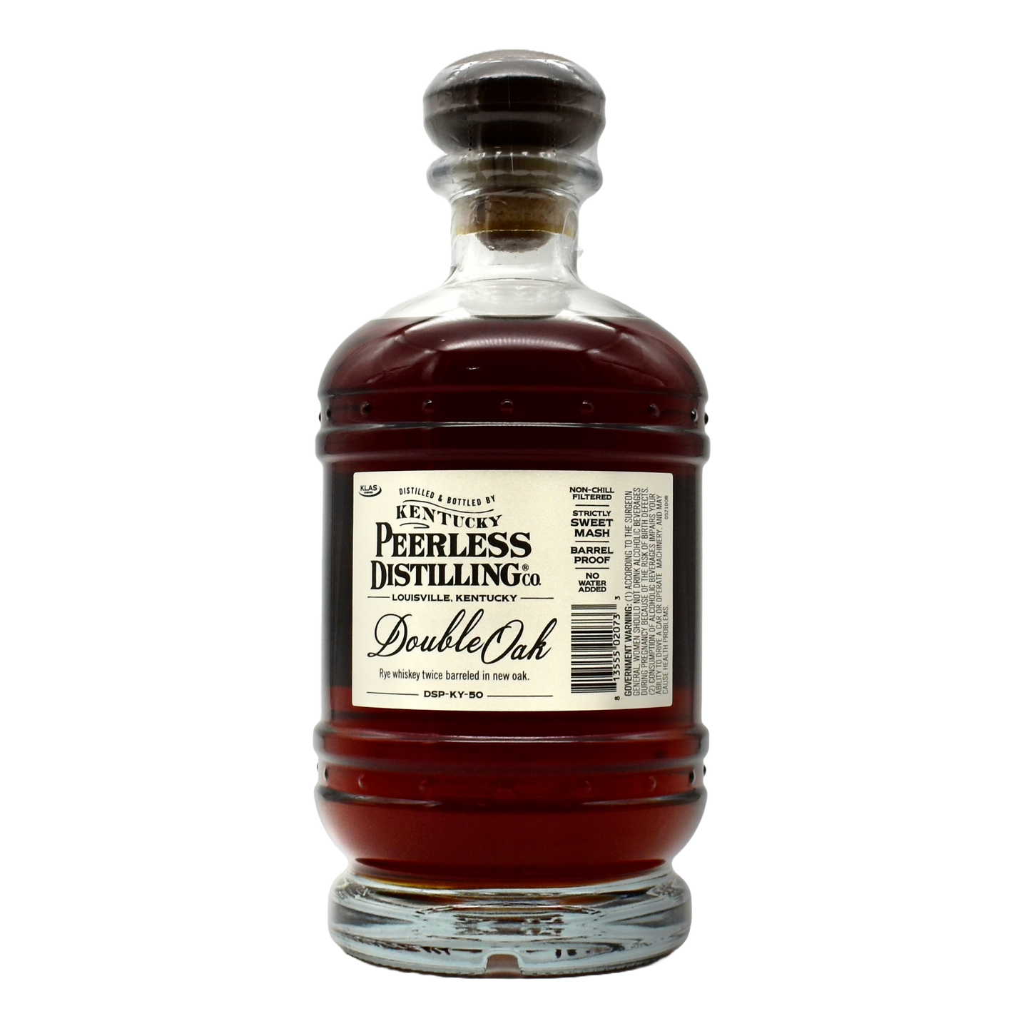 Peerless Small Batch Double Oak Rye Whiskey 750ml