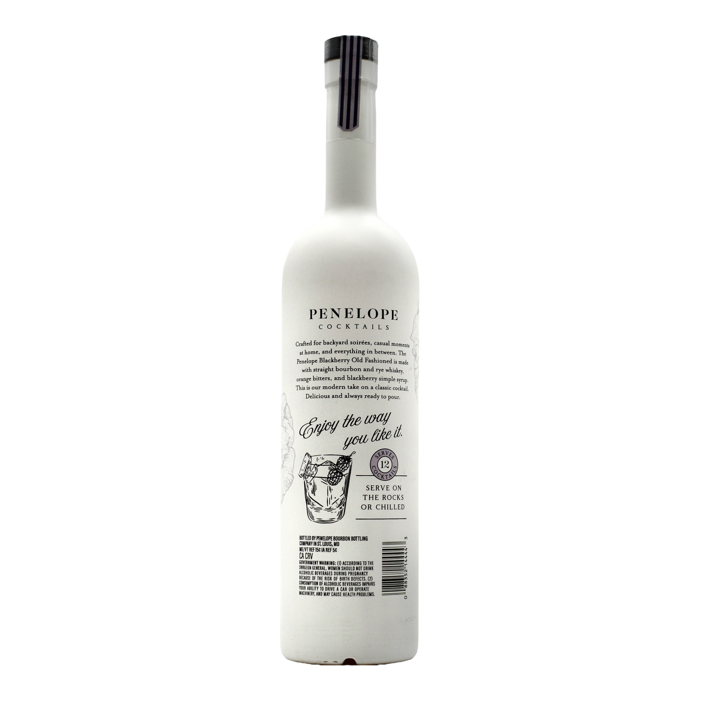 Penelope Cocktail Blackberry Old Fashioned 750ml