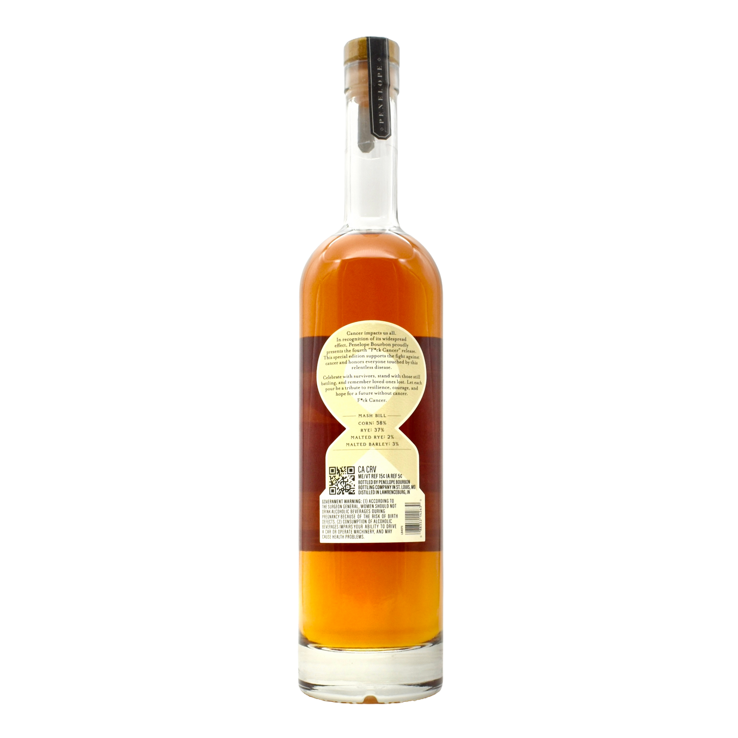 Penelope F Cancer Bourbon 750ml [MEMBERS ONLY]