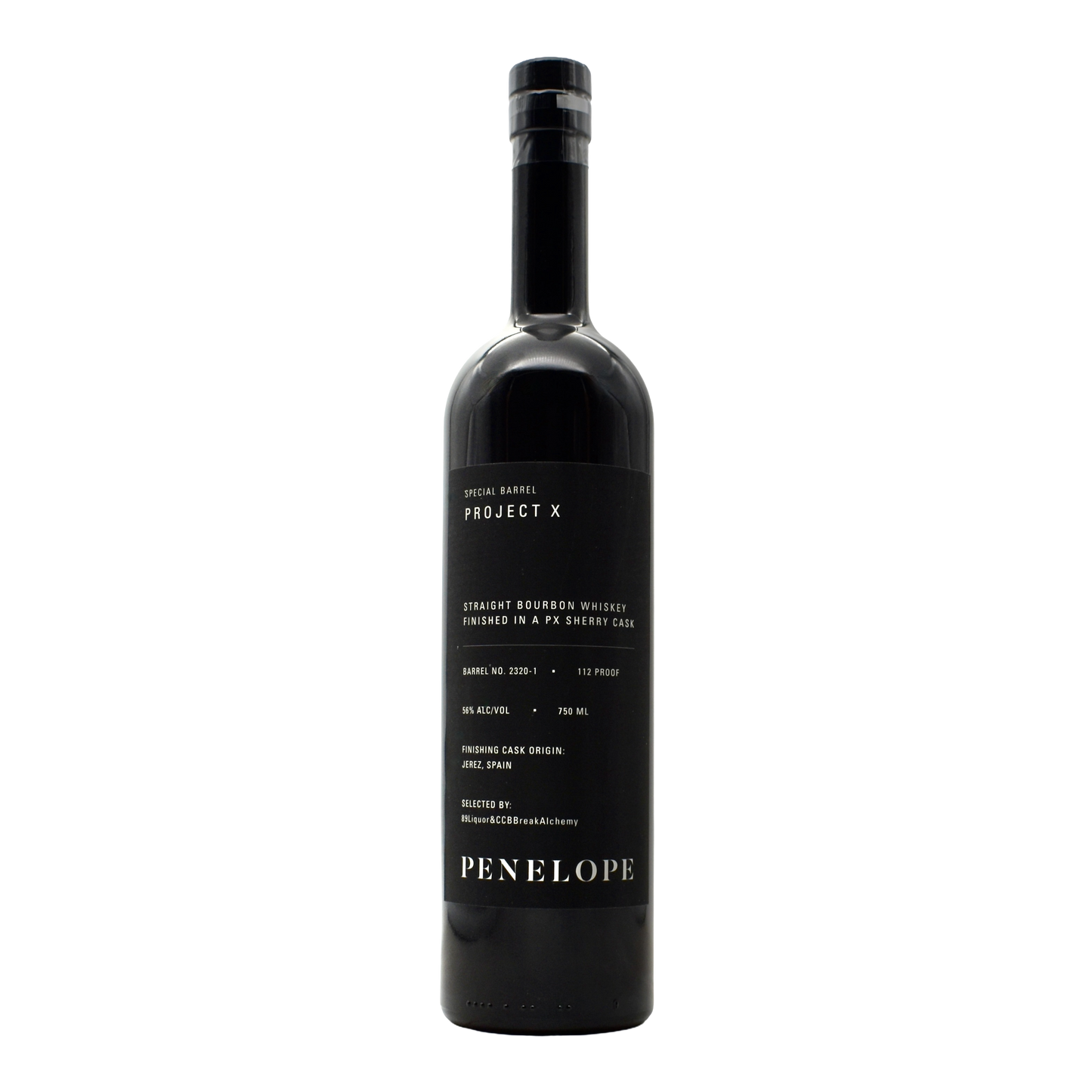 Penelope Project X Bourbon PX Sherry Cask 750ml