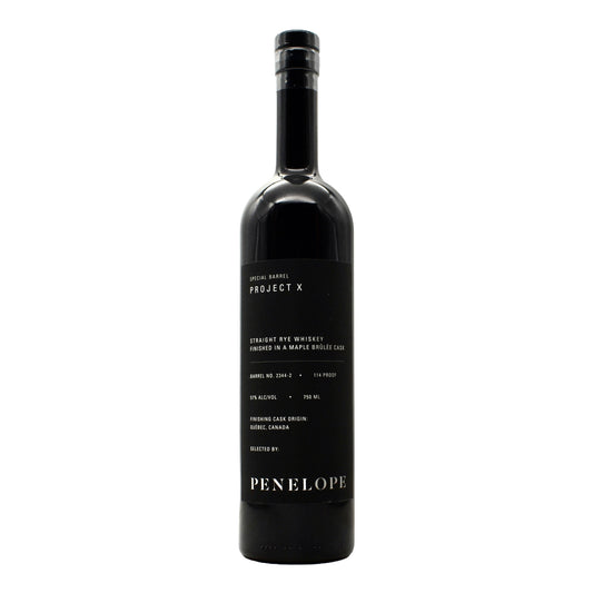 Penelope Project X Rye Whiskey Maple Brulee 750ml