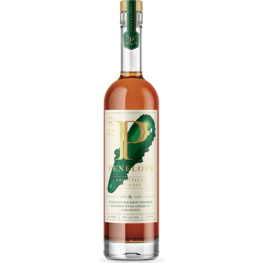 Penelope Architects of Golf Hole #4 Bourbon 750 mL, included in 2-bottle combo