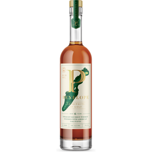 Penelope Architects of Golf Hole #6 Bourbon 750 mL, included in 2-bottle combo