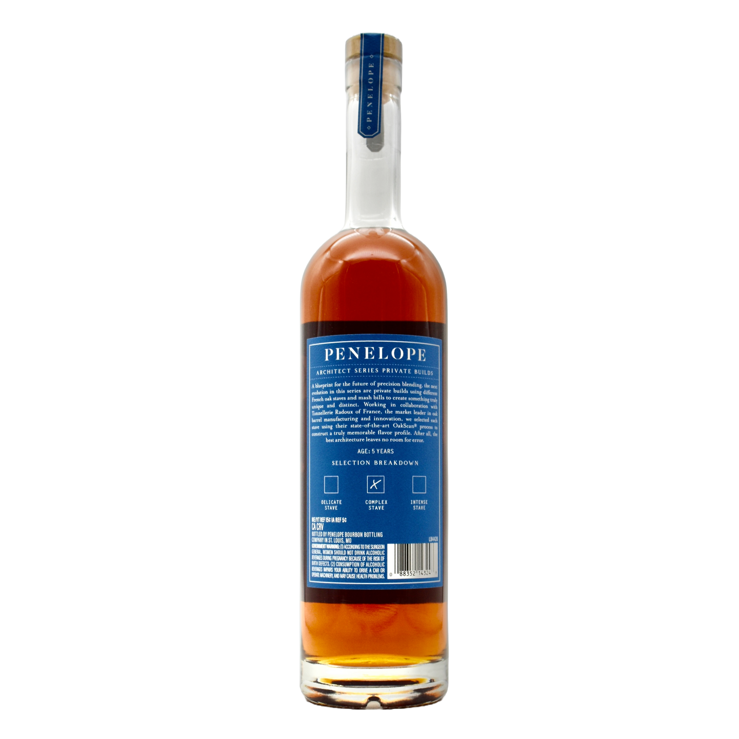 Penelope Bourbon Architect Crème Brûlée 750ml