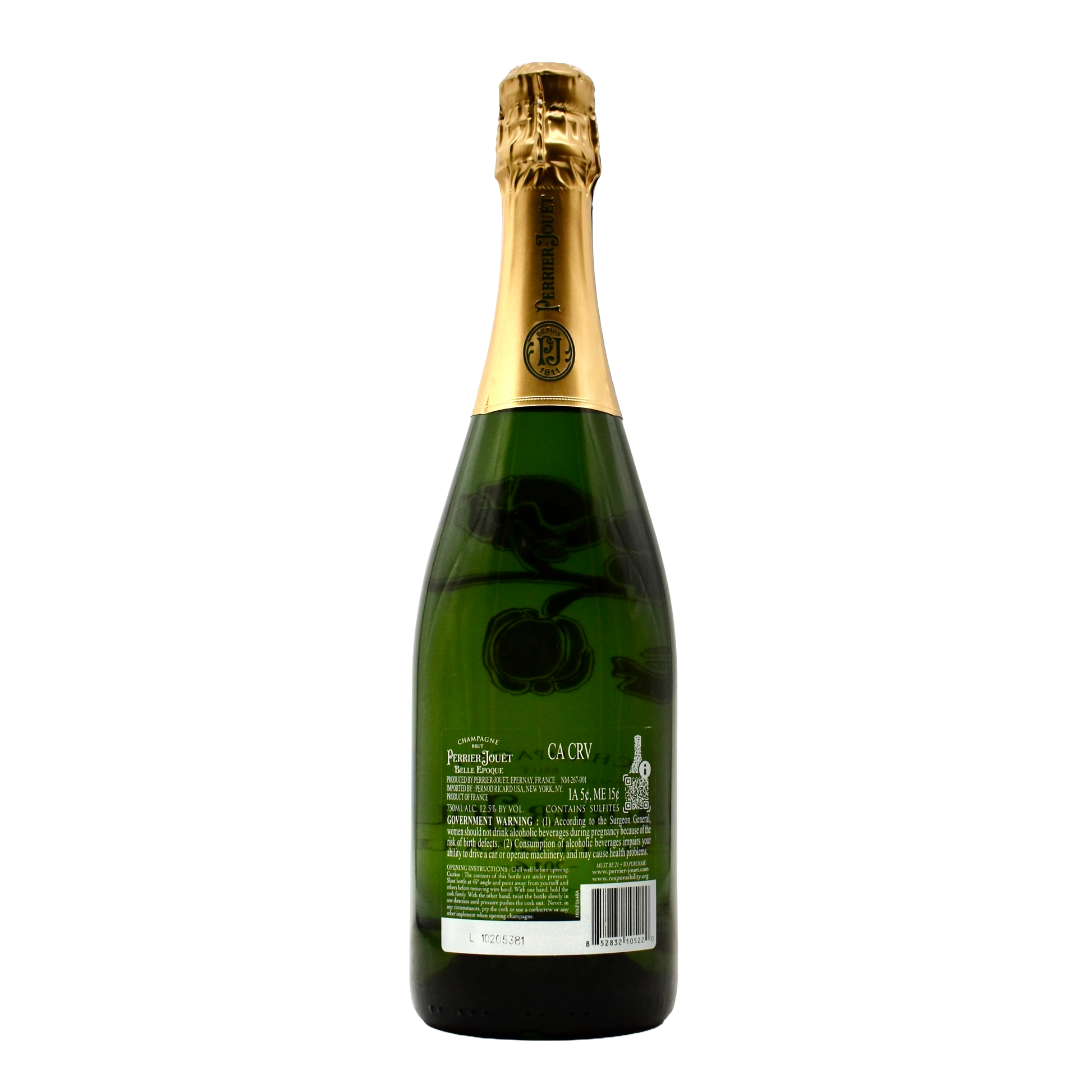 Perrier Jouet Belle Epoque Brut Champagne 750ml | Premium French Perrier Jouet Belle Epoque Brut Champagne 750ml | Premium French