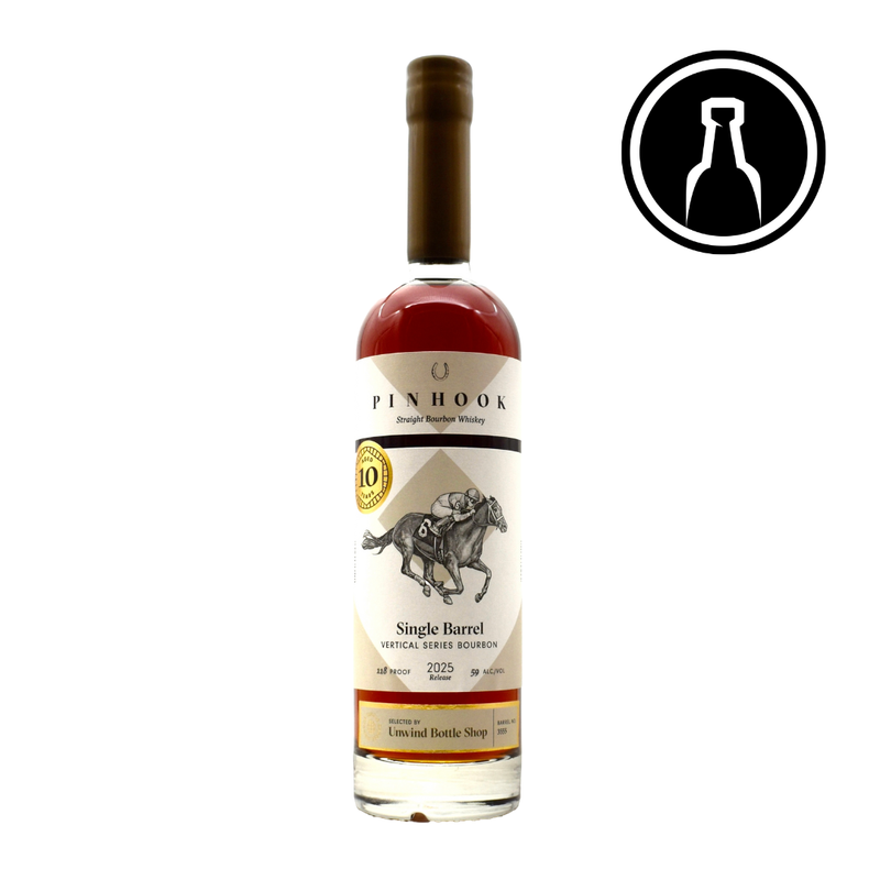 Pinhook 10 Year Vertical Single Barrel Bourbon 750ml - Selected by Unwind