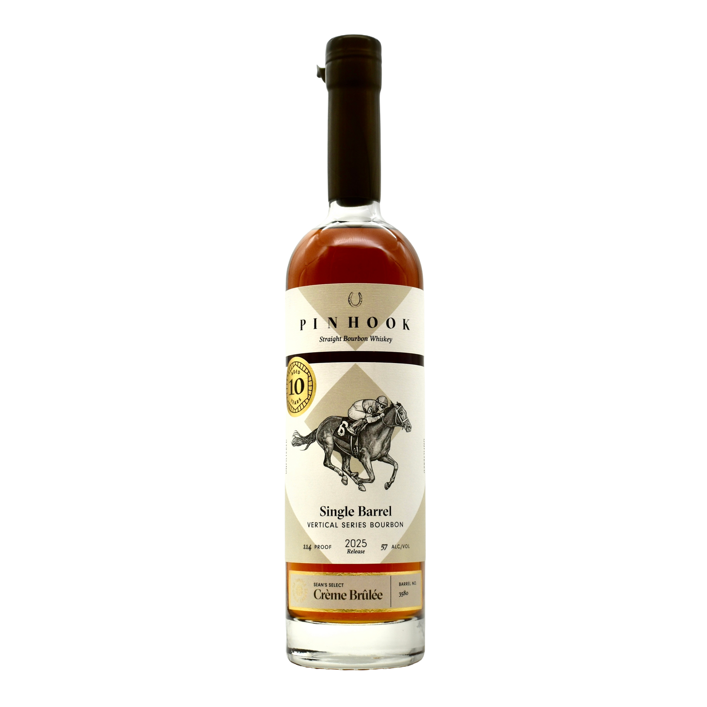 Pinhook 10 Year Vertical "Creme Brulee" Bourbon #3580 750ml - Selected by Master Blender Sean Josephs