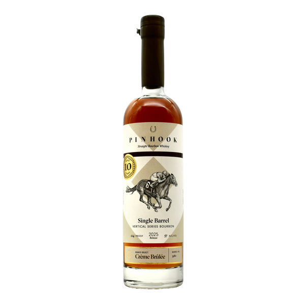 Pinhook 10 Year Vertical "Creme Brulee" Bourbon #3580 750ml - Selected by Master Blender Sean Josephs