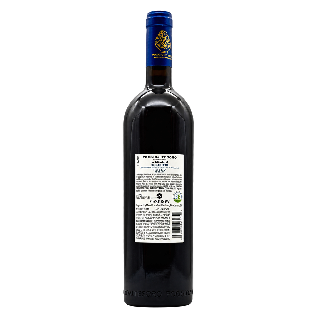 Poggio al Tesoro Il Seggio Bolgheri 2022