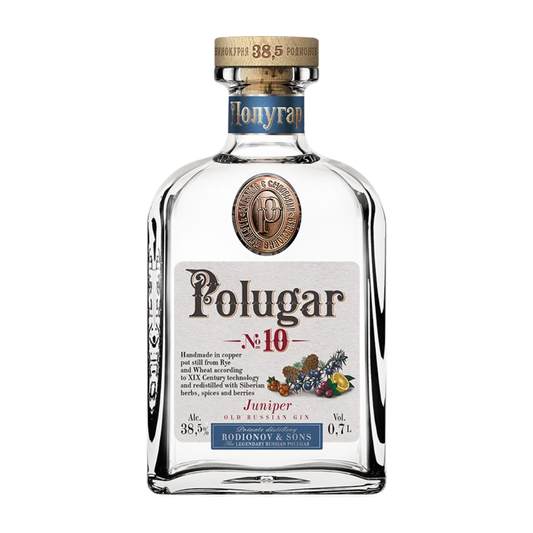 Polugar No. 10 Juniper Vodka 750ml