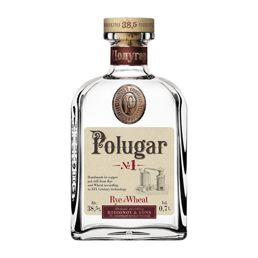 Polugar No.1 Rye & Wheat Vodka 750ml