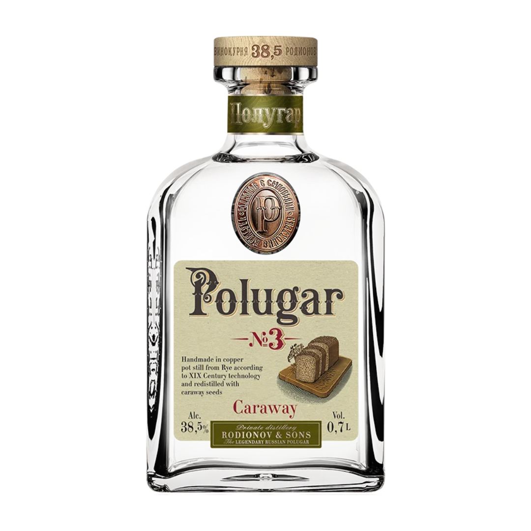Polugar No.3 Caraway Vodka 750ml