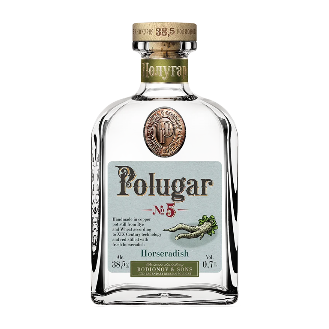 Polugar No. 5 Horseradish Vodka 750ml