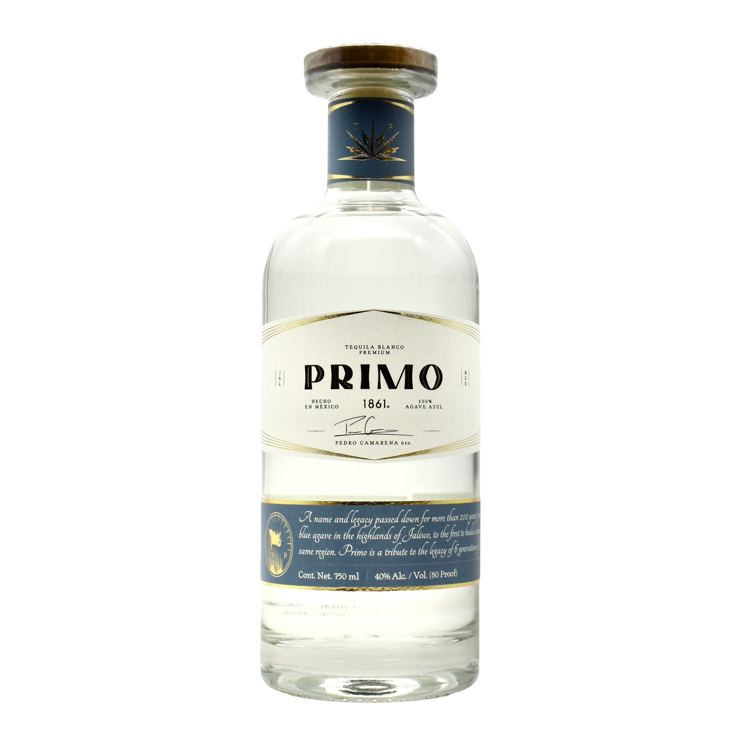 Primo 1861 Tequila Blanco 750ml