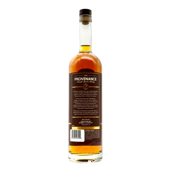 Provenance Small Batch Bourbon 750ml