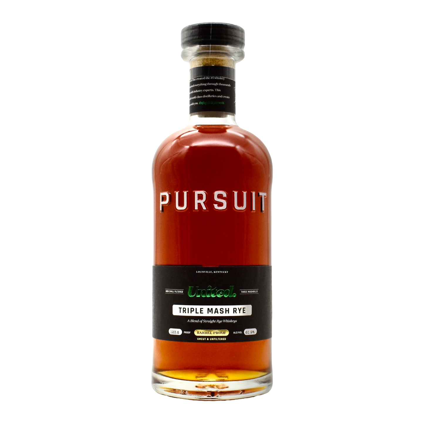 Pursuit United Barrel Proof Rye 700ml