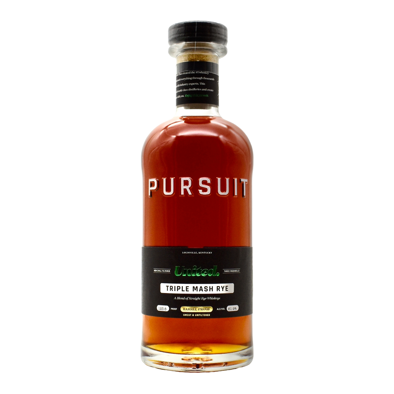 Pursuit United Triple Batch Barrel Proof Rye