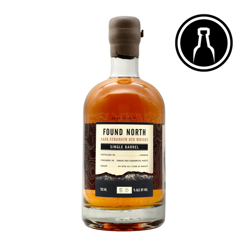 Found North Cask Strength 10 Year Rye Whisky Single Barrel Season 5 750ml - Selected by Unwind