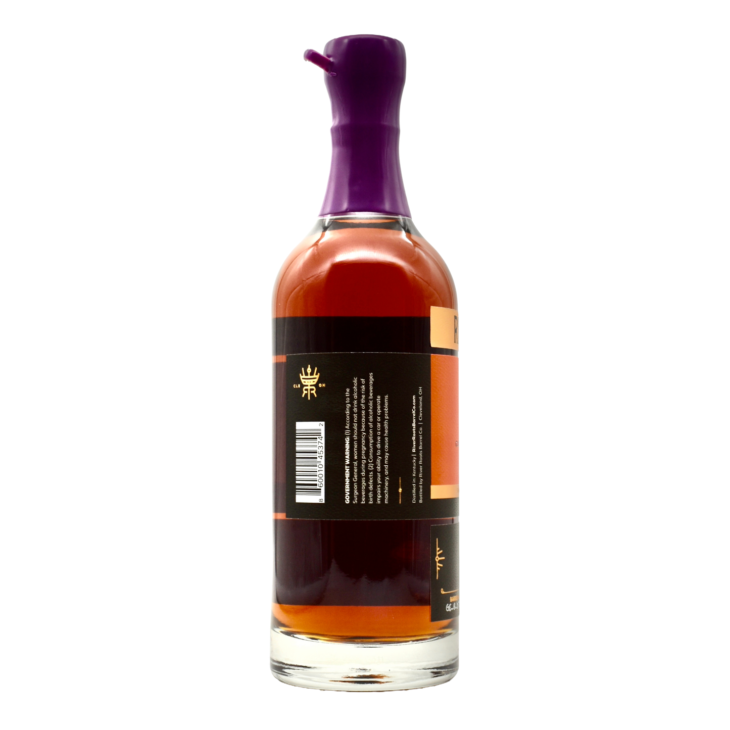 River Roots Single Barrel Kentucky Bourbon 750ml: Original Artwork "Flavor Bomb" - Selected by Unwind