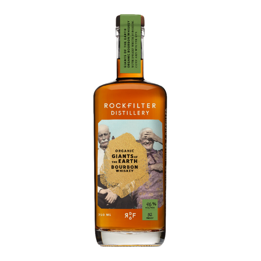Rockfilter Distillery Organic Giants of the Earth Bourbon Whiskey 750ml