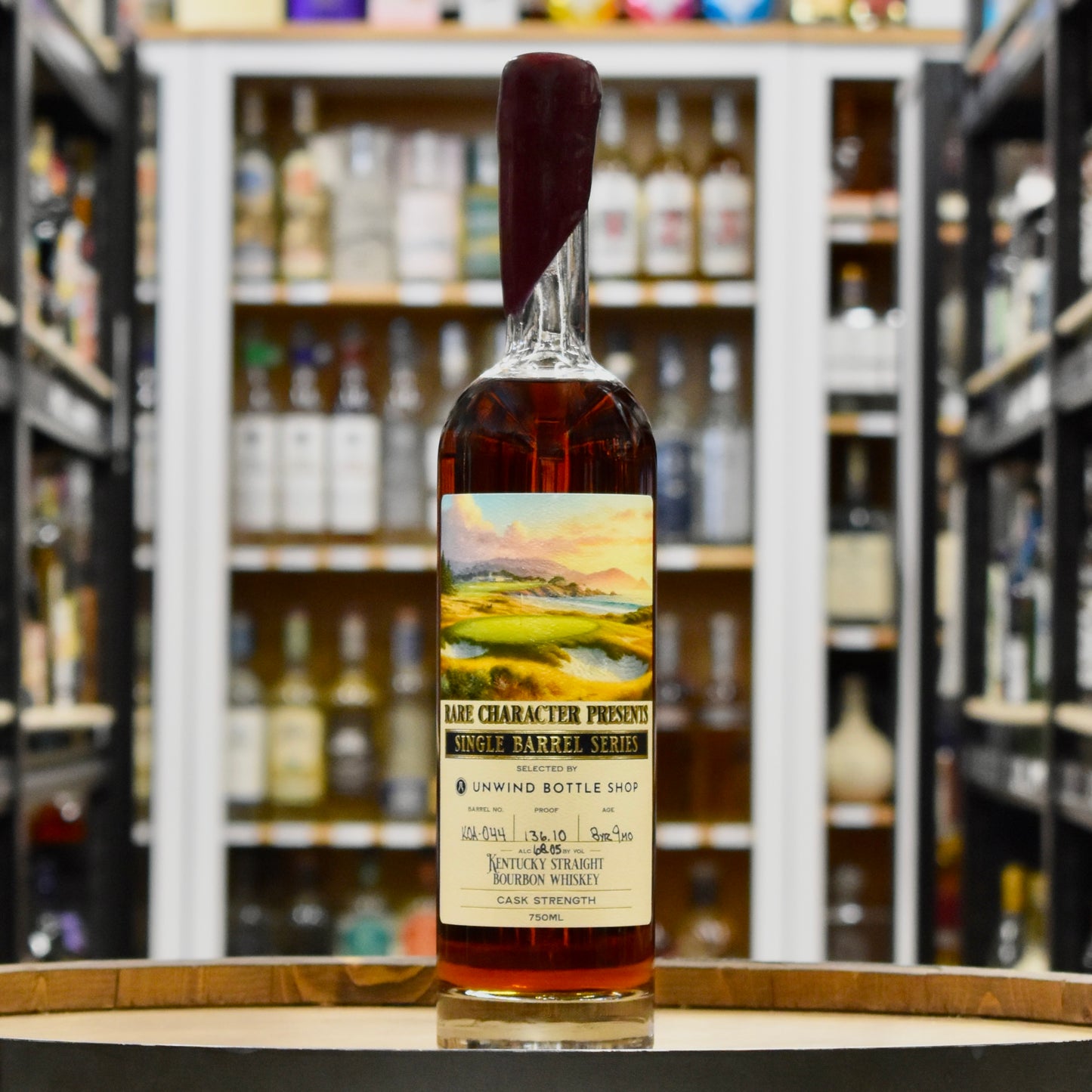 Rare Character KOA Single Barrel Bourbon 8 Year 136.1 Proof 750ml - Selected by Unwind