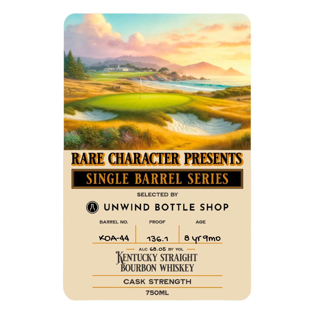 Rare Character KOA Kentucky Straight Bourbon 750ml (136.1pf) [Unwind Store Pick]